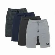 Kit 4 Bermudas de Moletom Premium