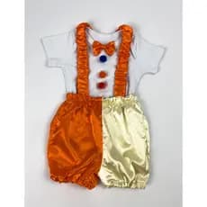Fantasia Infantil Palhaço Fantasia Palhacinho Infantil Menino Menina Bebê Fantasia Festa Infantil