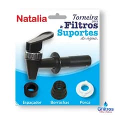 Torneira Universal para Filtros e Suportes Natalia e Acquamar