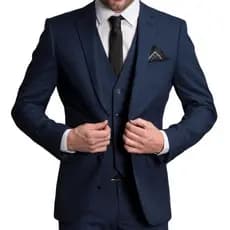 Terno Slim Masculino Executivo De Luxo (Blazer + Calça) Alto Padrão - Envio Imediato