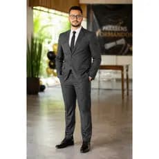 Blazer + Calça Slim Masculino Original ( Varias Cores + Envio imediato ) Paleto+calça+barato!!