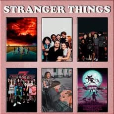 Placas Decorativas Novas Temporadas Stranger Things 20x30