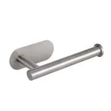 Porta Papel Higiênico Suporte Auto Adesivo Aço Inox Cromado Para Parede Banheiro/Cozinha