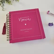 Planner da Noiva Não Datado Personalizado Pink