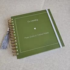 Planner Agenda da  Noiva Personalizado Boho Planner de Casamento Diário da Noiva