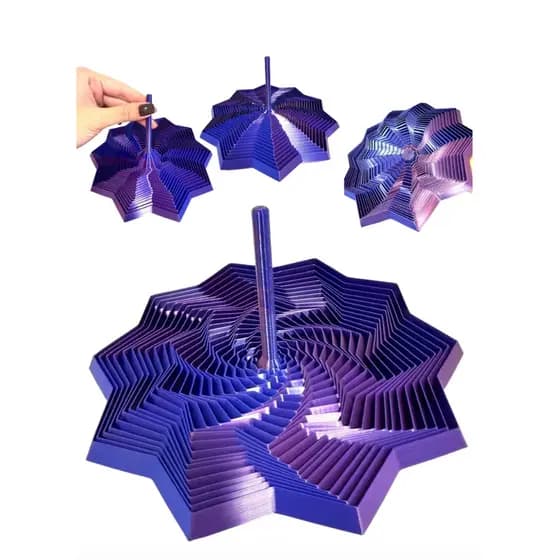 ESTRELA SENSORIAL 3D ANTI-ANSIEDADE E PARA AUMENTAR O FOCO