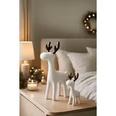 KIT RENA ALCE PARA DECORAÇÃO NATAL NATALINA MESA DECORATIVA ELEGANTE