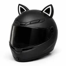 Orelha de Gato para Capacete | Gatinho | Acessório de gatinho para Motociclistas e esportistass
