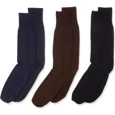 Kit 3 Pares Meia Social Fina Cano Longo Masculina Sapato Conforto