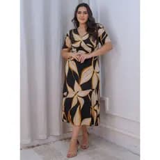 Vestido Feminino Elegante Moda Evangélica