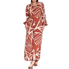 Vestido Feminino Chemise longo Manga comprida com elastec no punho com cinto Camisão Moda Evangélica executiva  Elegante