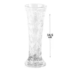 Vaso Decorativo de Vidro 14,5cm Dover Vaso solitário Vaso para decoração modelo sortido
