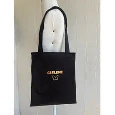 bolsa ecobag preta,brim,ecobag brim,bolsa preta 38x40