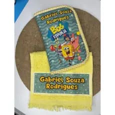 kit Necesser +toalhinha higiene bucal,creche,escola,viagem