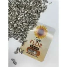 Card+capsula com sementes de girassol ,mimos para cliente ,lembrancinha personalizada, outubro rosa