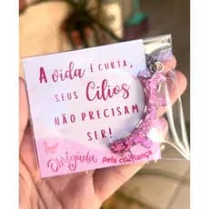 80Kit Mimo para Lash Designer Cartão de agradecimento com Chaveiro de Cilios Brinde para Clientes Lembrancinhas