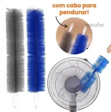 Escova Limpeza Microfibra Flexível Ventilador Ar Condicionado