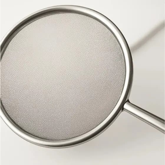 Coador 14cm Escorredor Óleo Fritura Cozinha Prática