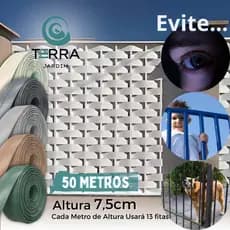 Protetor de Portão 50 METROS (7,5 cm de altura) Varias Cores
