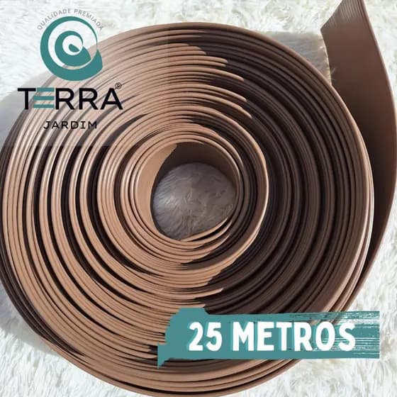 Protetor de Portão 25 METROS (10 cm de altura) Marrom - Rende até 2.5m²