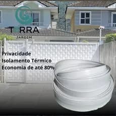 Protetor Fita Isolamento p/ Portão 25 ou 50 METROS (10 cm de altura) Branco.