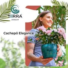 Cachepot para plantas vaso de plantas cachepô vaso para plantas cachepô elegance redondo ou floral vários tamanhos