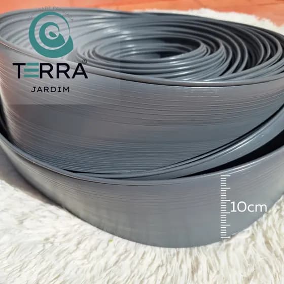 Protetor de Portão CINZA - 25 ou 50 METROS PREMIUM (10 cm de altura)