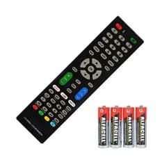Controle Remoto Universal LE-7740-1 para Smart TV – Fácil Configuração + 4 Pilhas Grátis