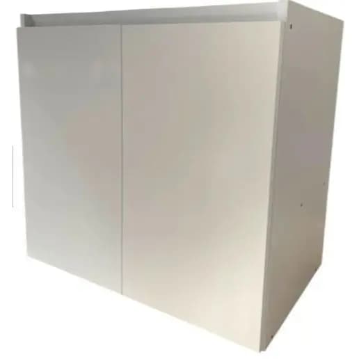 Gabinete de Banheiro 2 portas 59x60 Dobradiças Com Amortecimento 100% MDF Porta Passante