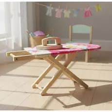 Tabua de Passar Infantil com Diversas estampas Madeira Pinus com Mini Ferro em MDF