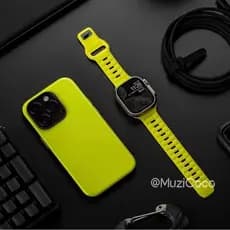 Pulseira Esportiva De Silicone Macio Para Smartwatch Relógio Inteligente Ultra 11 10 9 8 SE 7 Série 44MM 40MM 49MM 45MM