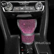 Bling Strass Cristal Cinto De Segurança Do Carro Capa Almofadas Ombro Shifter Engrenagem Freio Mão Cobre Acessórios Inte