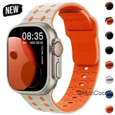 Banda De Silicone Para iwatch Cinta 46mm 45mm 41mm 44mm 49mm 40mm 38 42mm Pulseira correa 11 10 9 8 7 6 5 3 SE Ultra3 2