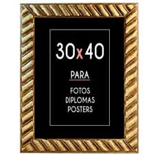 Moldura 30x40 Madeira Trabalhada Com Acetato Ou Só Fundo