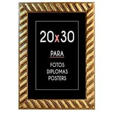 Moldura 20x30 Madeira Trabalhada Com Acetato Ou Só Fundo