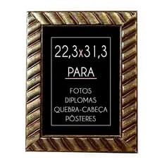 Moldura 22,3x31,3 Madeira Lisa Para Quebra Cabeça Sem Vidro