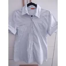 camisa feminina longa social botões bolso gg