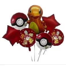 POKÉMON Kit Balões Metalizados para Festas.