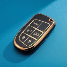 Capa De Chave Jeep Fiat  Cronos Fastback Compass Renegade Commander