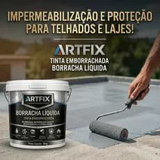 Tinta Emborrachada 18kg Proteção Total para Lajes - 1kg a 4kg