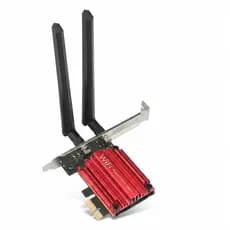 Placa Wifi Pci-ex Gigabit 2.4-5ghz 2.400mpbs Bluetooth Wi-Fi 6e