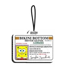 Aromatizante Bob Esponja Cnh (Cheirinho de Carro Tipo Little Tree)