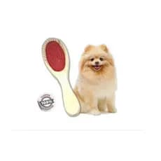Escova De Pinos Com Bolinha Spitz Alemao - Pronta Entrega