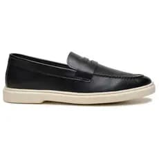 Sapato Masculino Loafer Mocassim Em Couro Conforto Luxo