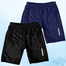 Kit 2 Bermuda Infantil Dry Rápida Secagem com Bolsos e Tecido Respirável Esportiva Confortável