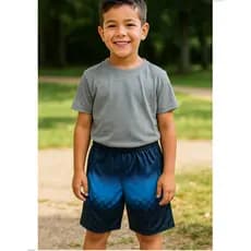 3 Bermuda short infatil juvenil masculina estampada flanelada menino