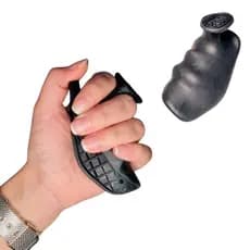 Par De Luva Treino Puxador Grip Silicone Academia Cross Musculação Especifico Para Treinos