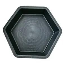 Forma Plástico Bloquete Sextavado Hexagonal 25x25x6 Kit 40 Uniddaes