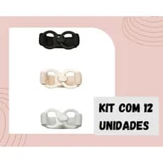 conector para sutia/transforma seu sutiã em nadador kit 12 unid.