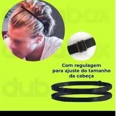 Kit 4 Tiaras Elásticas unissex Reguláveis|Tiara Fitness Esportiva Academia